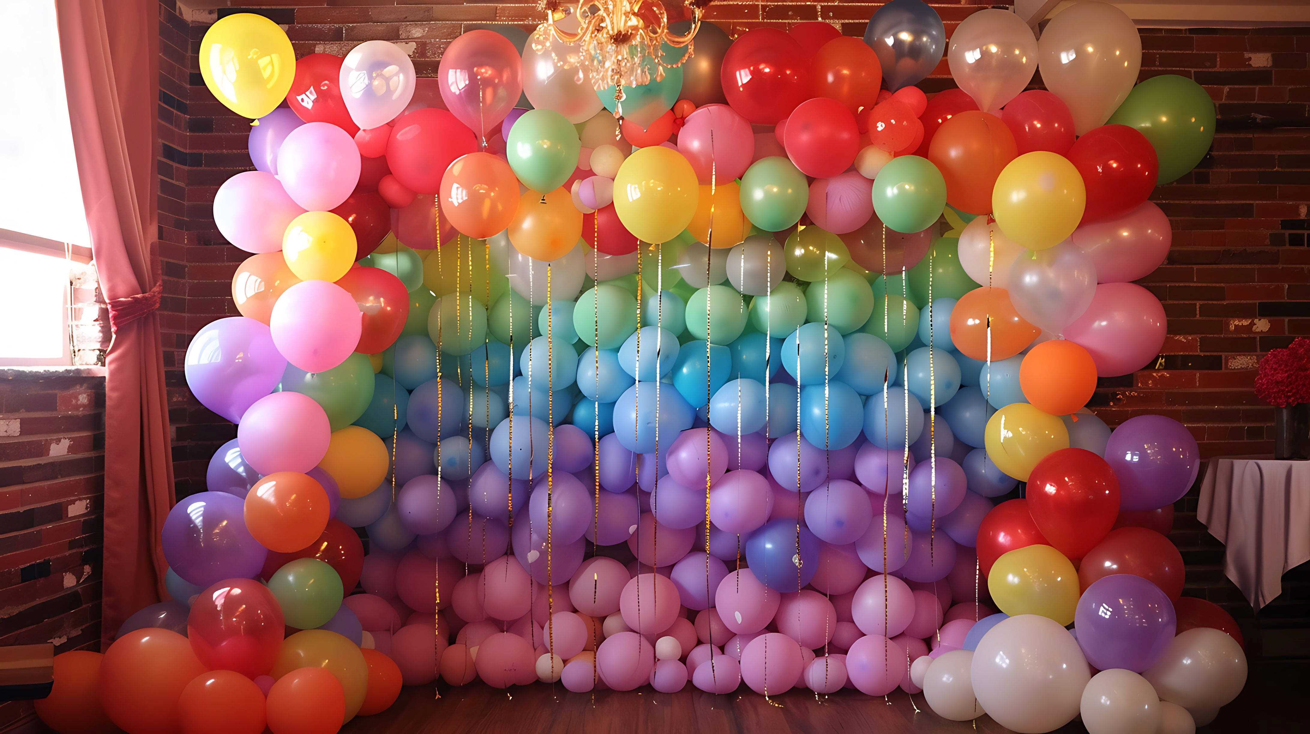 ballon decoration for backdrop