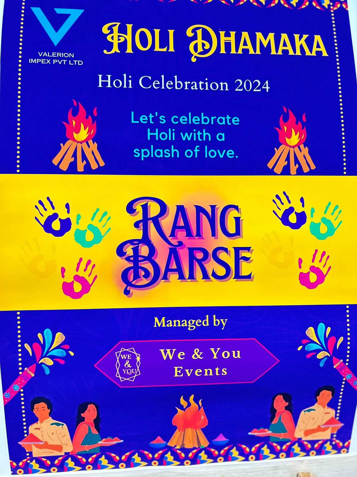 Holi party event