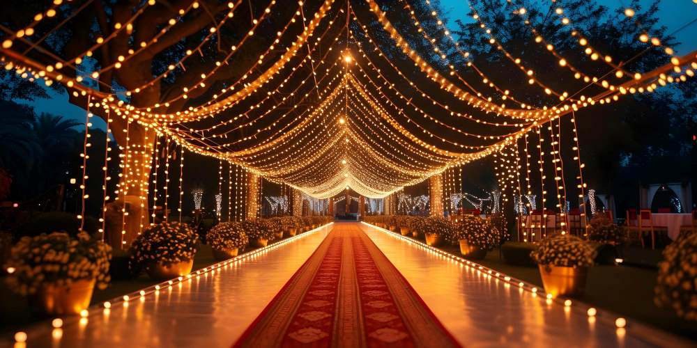 lighting decor for entrance 