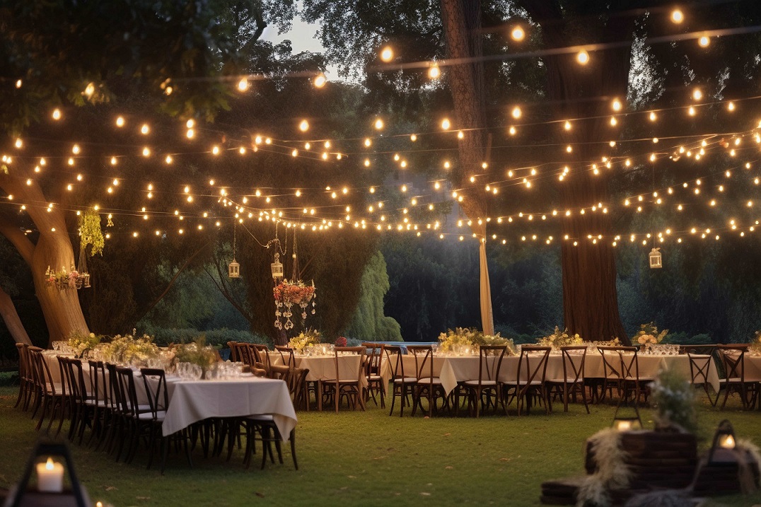 outdoor event decor