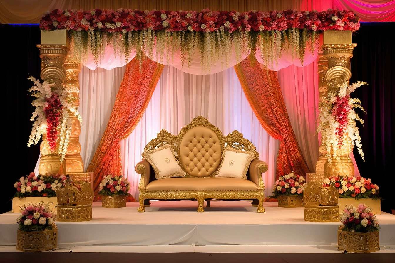 wedding stage decor